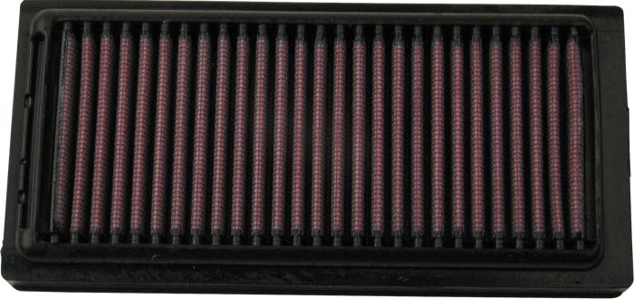 Elément filtrant de K&N; adaptable à XR 1200 2008→; caoutchouc / coton / acier; remplace OEM HD 29377-08; poids brut: 260 g