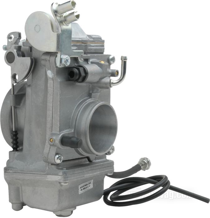 Carburatore a valvola »HSR 42« di Mikuni; alluminio fuso, alluminio fuso, finitura industriale; con pistone starter e molla; peso lordo: 1.36 kg