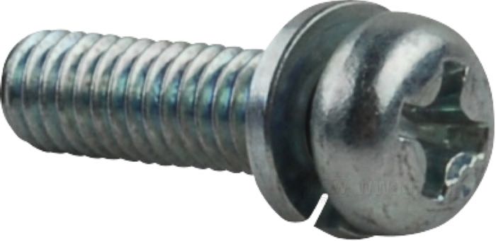 Bullone; per carburatori Mikuni HSR 42 e 45 / coperchio superiore; acciaio, zincato; testa Fillister a croce; peso lordo: 10 g