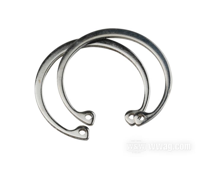 Anello d'arresto; per Paraolio; per mozzo Star con cuscinetti a sfere conici; acciaio per molle; peso lordo: 10 g