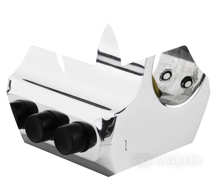 Button switch unit »Contour« by Performance Machine; for PM Contour handlebar controls; billet aluminum, three buttons