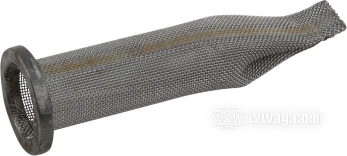 Oil screen; for tappet oiling; fits Big Twin 1970-1998/99; steel; replaces OEM HD 24981-70; USA; gross weight: 10 g
