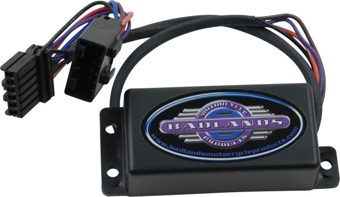 Compensador de potencia eléctrica »III« de Badlands; apropiado para Sportster 2004-2013; 12 V; 3…90 W; EE. UU.; peso bruto: 120 g