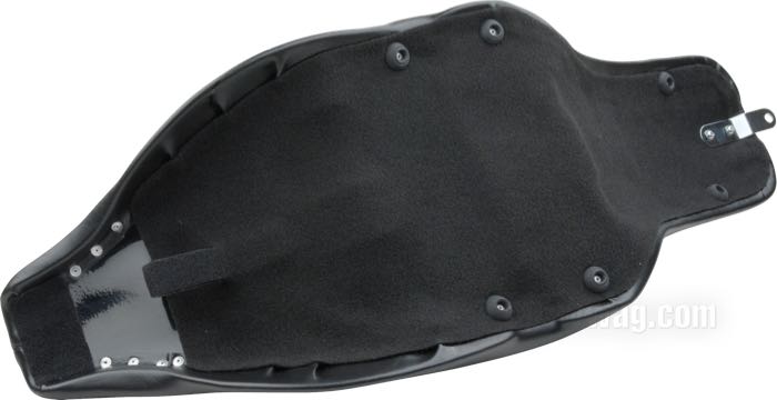 Asiento biplaza »Silhouette« de Le Pera; apropiado para Touring 2002-2007 (salvo Road King); piel sintética, negro, liso; largo x ancho: 84 x 31 cm; EE. UU.; peso bruto: 5.74 kg