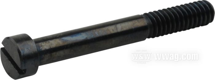 Bolt; for Idler gear shaft; fits Big Twin OHV 1936-1969; steel; slotted; thread: 1/4”-20; replaces OEM HD 25794-36; gross weight: 20 g