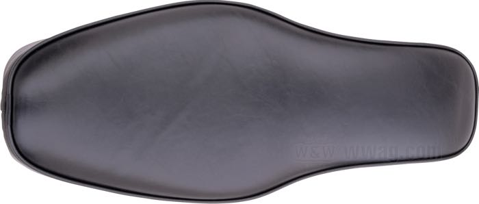 Double seat »Cobra Standard« by Le Pera; fits Sportster 1982-2003; synthetic leather, black; length x width: 69 x 27 cm; USA; gross weight: 2 kg
