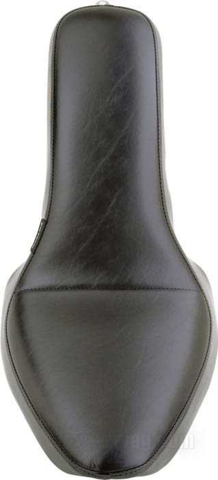 Selle biplace »Cobra Standard« de Le Pera; adaptable à Softail 2000-2007 (130 ou 150 mm pneu arrière); simili cuir, noir, lisse; longueur x largeur: 76 x 30 cm; USA; poids brut: 3.83 kg
