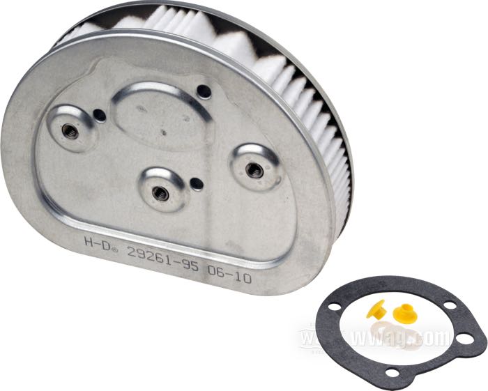 Elément filtrant »OEM«; adaptable à Evo Big Twin 1995-1999 HDI avec carburateur et Evo XL 1995-2003 HDI; papier; remplace OEM HD 29325-95A; USA; poids brut: 610 g