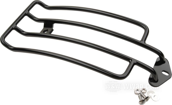 Gepäckträger »Solo«; passend für FXDB 2006→, FXDWG 2009→; Stahl, schwarz; Abstand der Montagebohrungen: 27 cm; Bruttogewicht: 1.1 kg