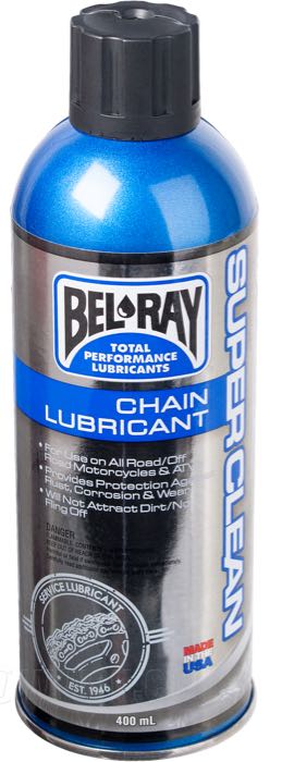  Bel-Ray Super Clean Chain Lube - 400ml. Aerosol 99470