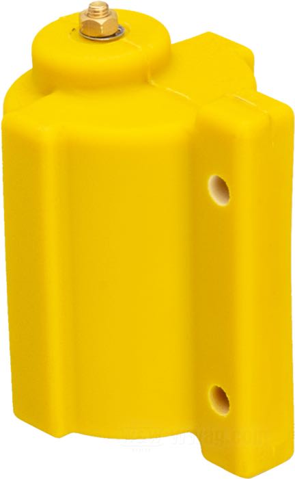 Bobina de encendido de Accel; para Ruptores de contacto; para Encendido Dyna S; amarillo; para usar con 12 V; resistencia primaria: 4 Ω; dual fire y una bujía por culata; conecc. alto volt.: dos; peso bruto: 550 g