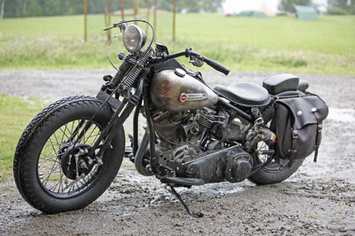 Kit freno a tamburo »Duplex« di Samwel Supplies; atto per Big Twin 1936-1948, WLC e Servi-Car 1941-1957; acciaio, nero, rivestito a polvere, leve cromate; con tamburo, portafreno e ganasce; Europa; peso lordo: 5.2 kg
