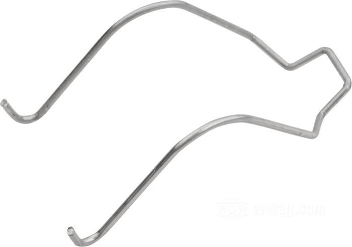 Clip; para Bombilla; acero para resortes; peso bruto: 10 g