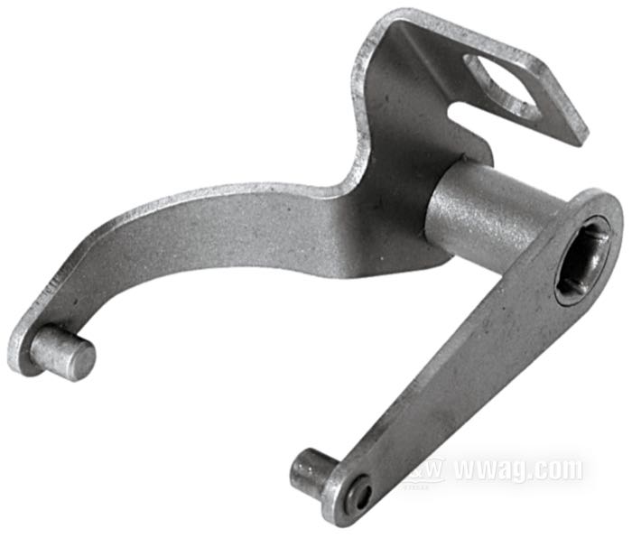 Ausrückhebel; passend für FLH, FX und Softail →1988 mit Hinterradriemen; Stahl; ersetzt OEM HD 31300-84; Bruttogewicht: 60 g