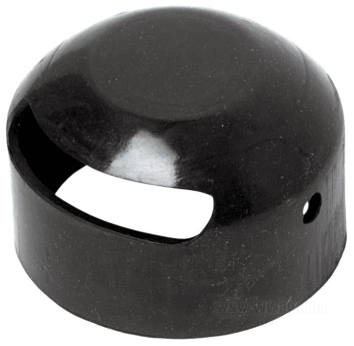 Tapa; para Solenoide; apropiado para Big Twin 1965-1988, Sportster 1967-1980; goma, negro; reemplaza OEM HD 31475-77; peso bruto: 40 g