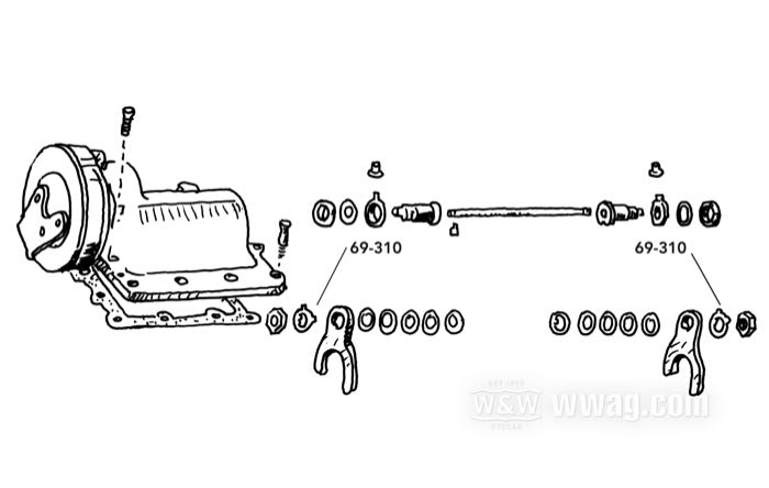 Anello bloccaggio con nasello; per Dado / Forchetta di cambio; acciaio; rimpiazza OEM HD 34180-33; peso lordo: 2 g