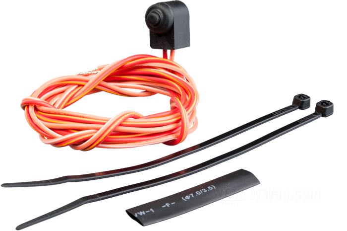 Commutateur feu stop; pour Commandes de guidon; adaptable à Touring et Sportster 1996-2013, Dyna 1996-2011, Softail 1996-2010; laiton / plastique / cuivre; 12 V; remplace OEM HD 71590-96A et 71621-08; poids brut: 20 g