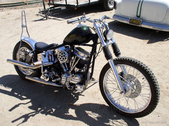 W&W Cycles - Solo seat »Slimline Tuck« by Biltwell Inc.