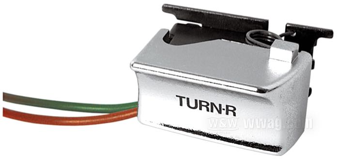 Taster; für Blinker; passend für Modelle 1982-1995; rechts; Messing / Kunststoff / Kupfer, verchromt; ersetzt OEM HD 71591-92; Bruttogewicht: 40 g