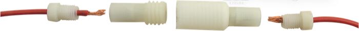 Caisse fusibles de Posi-Products; pour fusibles torpille; plastique; poids brut: 5 g