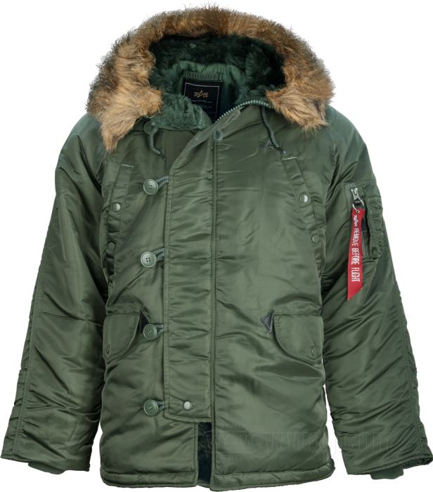 W&W Cycles - Alpha Industries N-3B Parka for Harley-Davidson