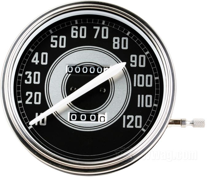 1941-1946 Style Fat Bob Speedometer