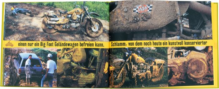 Libro »The Mud of no Return« di Wrecking Crew; carta; larghezza x altezza: 30 x 23.5 cm; copertina rigida; a colori; 60 pagine; tedesco; ISBN: 9783000366741; Germania; peso lordo: 577 g
