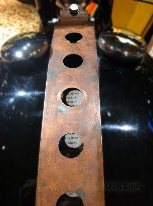 Coperchio »Strip« di Cannonball; acciaio inox; lunghezza x larghezza: 445 x 62 mm; Germania; peso lordo: 200 g