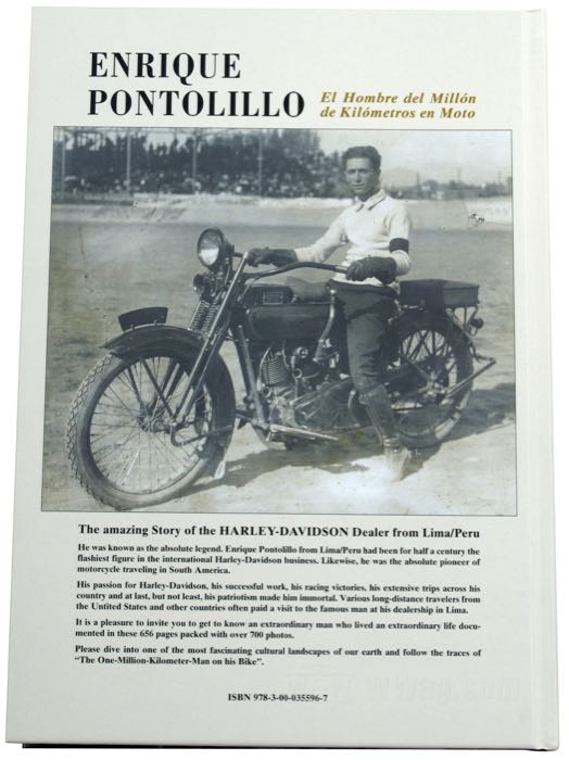 Book »Enrique Pontolillo«; paper; width x height: 210 x 297 mm; by Uwe Illgner, Egbert Eschenbacher; hardcover; color + black and white; 656 pages; English; gross weight: 3.35 kg