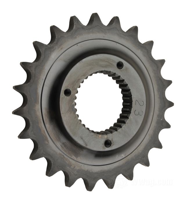 Pignon de transmission »Standard«; adaptable à XL 1991-1992; acier; nombre de dents: 23; pas des dents: 530 (5/8” x 3/8”); poids brut: 650 g