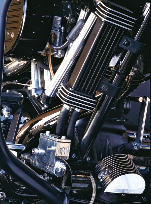 Oil cooler »Deluxe« by Jagg; aluminum / steel; with 1-1/8”, 1-1/4”, 1-3/8”, 1-1/2” Ø clamp pairs, 1.5 m oil hose, hardware; gross weight: 1.28 kg