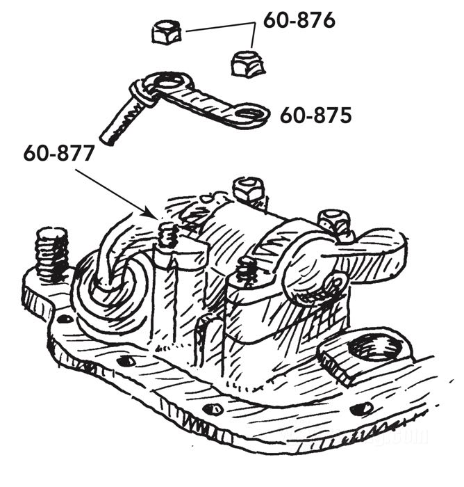 Oiler; for Rocker arm; fits Panhead 1948-1965; steel; replaces OEM HD 18102-49, and 18100-49; gross weight: 20 g