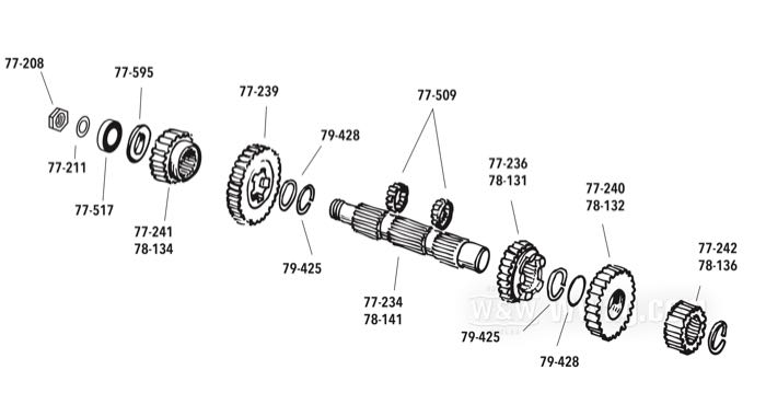 Counter Shafts and Related Parts