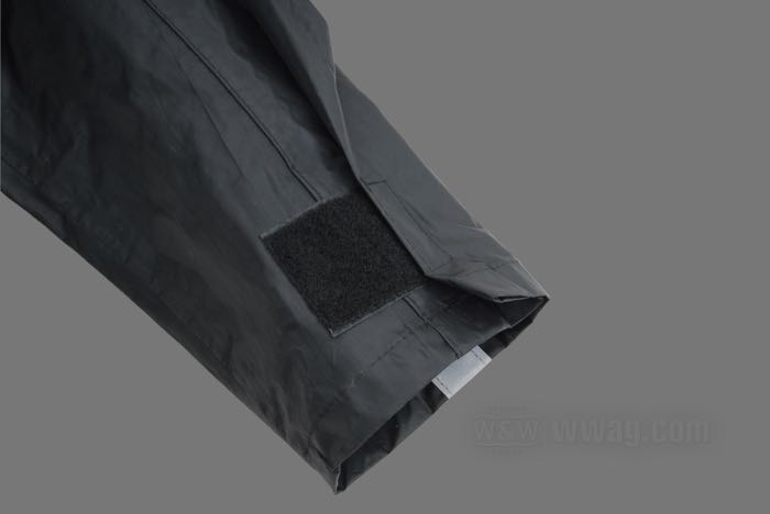 Traje para la lluvia de Nelson Rigg; tejido poliéster, revestido de PVC, negro; tamaño: M; peso bruto: 1.06 kg