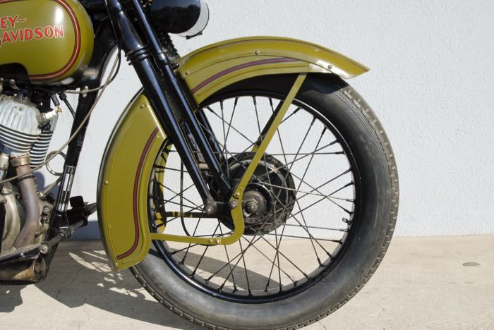 Parafango anteriore; atto per modelli IOE 1926-1929; lamiera d'acciaio, naturale; rimpiazza OEM HD 3701-26; peso lordo: 4.36 kg