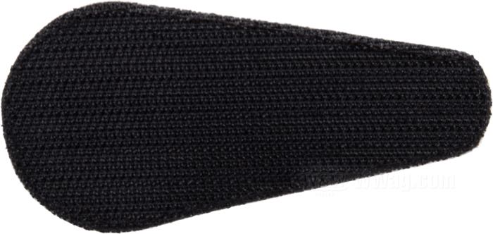 Patch de Cannonball; pour casquettes Roadkill Velcro; nylon / coton, noir / blanc; largeur x hauteur: 85 x 40 mm; poids brut: 2 g