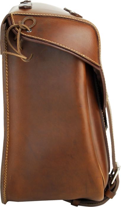 Borsa »Duke« di Lejonkulan; vacchetta, marrone, a dorso piatto; L x A x P: 38 x 37 x 21 cm; volume: 24 l; Svezia; peso lordo: 3.86 kg