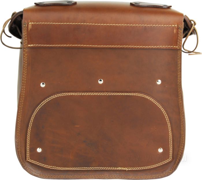 Borsa »Duke« di Lejonkulan; vacchetta, marrone, a dorso piatto; L x A x P: 38 x 37 x 21 cm; volume: 24 l; Svezia; peso lordo: 3.86 kg