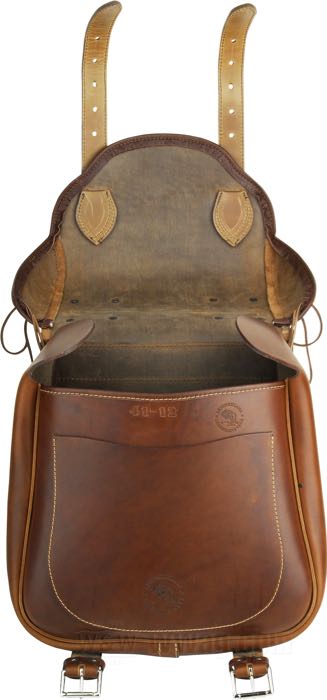 Borsa »Duke« di Lejonkulan; vacchetta, marrone, a dorso piatto; L x A x P: 38 x 37 x 21 cm; volume: 24 l; Svezia; peso lordo: 3.86 kg