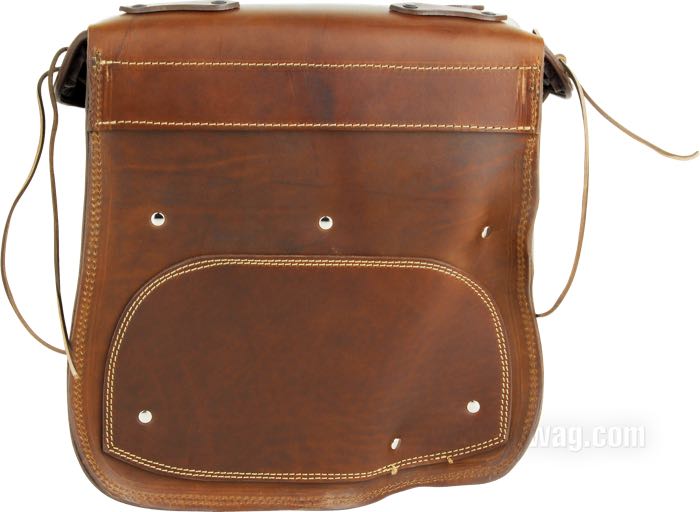 Borsa »Duke« di Lejonkulan; vacchetta, marrone, a dorso costruito; L x A x P: 38 x 37 x 21 cm; volume: 24 l; Svezia; peso lordo: 3.84 kg