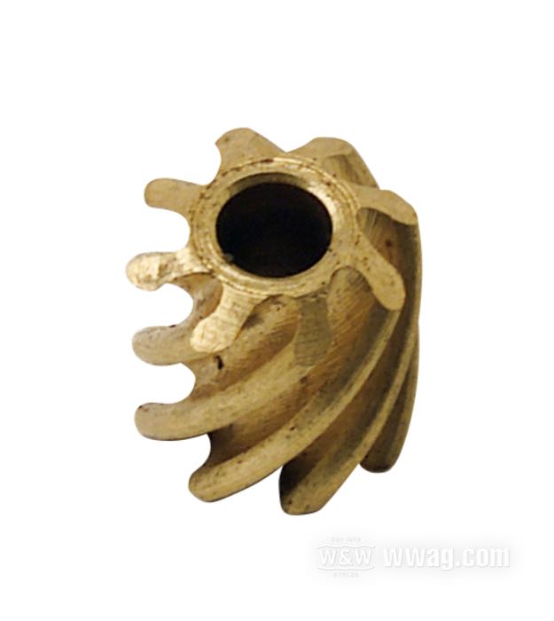 Piñón ; para Rueda trasera; apropiado para todos los modelos Solo 750cc de 1937-1952; latón; reemplaza OEM HD 67130-37; peso bruto: 10 g