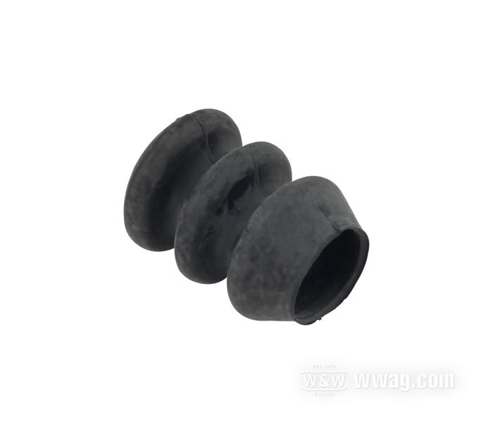 Manguito guardapolvo; para Cilindro maestro 1982-1987; apropiado para FL 1958-1969, FXWG 1983-1984; goma, negro; reemplaza OEM HD 41764-58; peso bruto: 10 g