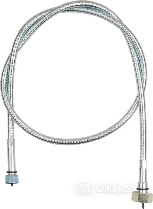 Speedometer cable; for Rear wheel drive; fits all 45
