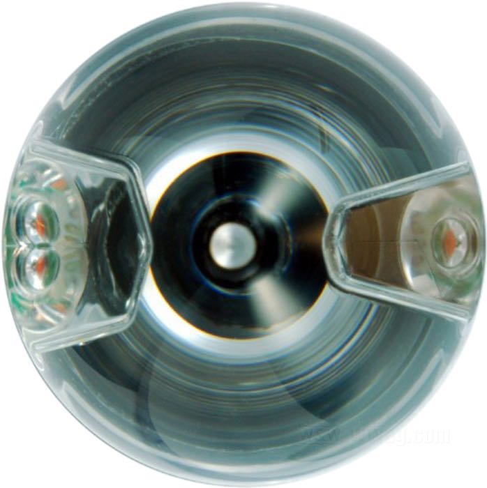 Clignotant »mo.blaze Cone« de motogadget; gauche; alu billet / verre, anodisé noir; longueur: 43 mm; Ø 35 mm; poids net: 45 g; cabochon: clair; 12 V; 7 W; avec LED; avec Fils électriques 100 cm et des petites pièces; homologué E1; Allemagne; poids brut: 134 g