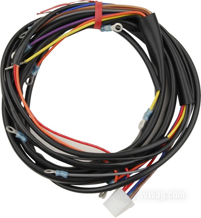 Mazo de cables; apropiado para XLH 1973-1974; cobre / PVC; reemplaza OEM HD 70151-73; peso bruto: 309 g