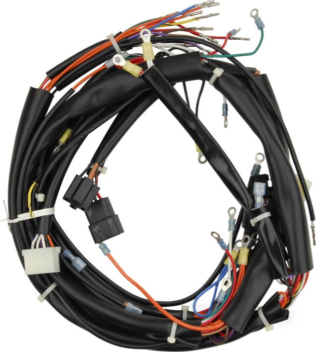 Mazo de cables; apropiado para FXR/S 1991-1994; cobre / PVC; reemplaza OEM HD 69545-91A; peso bruto: 866 g