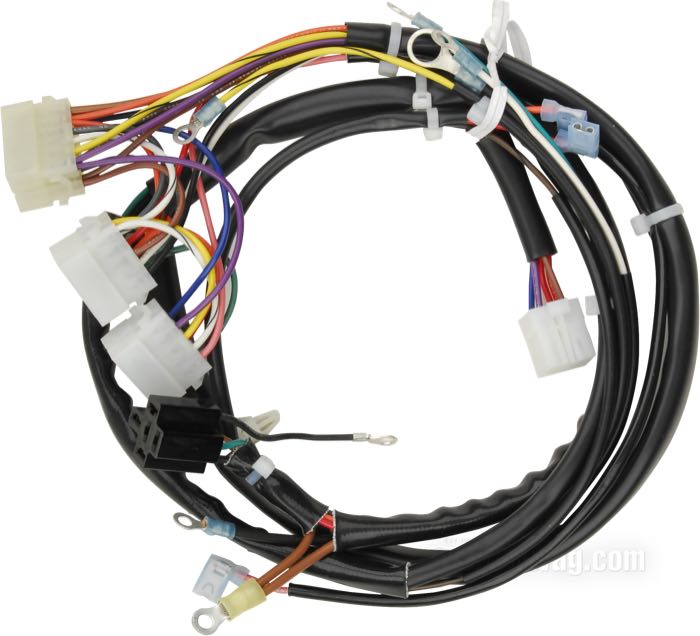 Mazo de cables; apropiado para FXST 1987-1988; cobre / PVC; reemplaza OEM HD 70216-87A; peso bruto: 366 g
