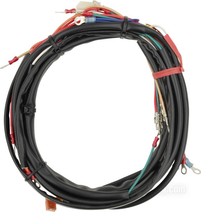 Mazo de cables; apropiado para XLCH 1977; cobre / PVC; reemplaza OEM HD 70001-76; peso bruto: 380 g