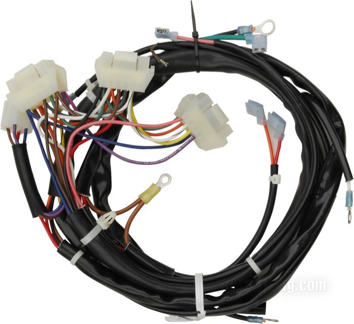 Mazo de cables; apropiado para FXST 1989-1990; cobre / PVC; reemplaza OEM HD 70216-89; peso bruto: 400 g