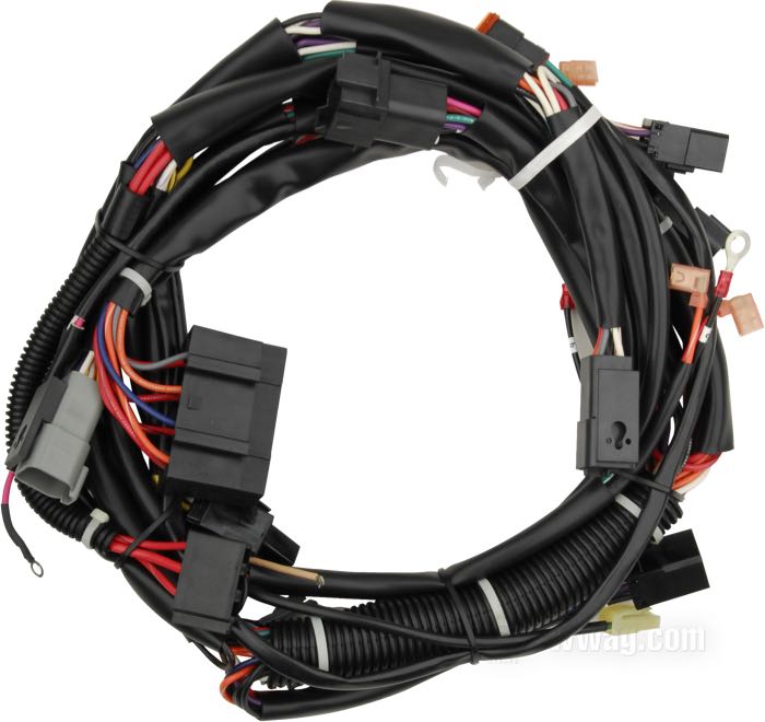 Mazo de cables; apropiado para FXST/FLST 1996-1997; cobre / PVC; reemplaza OEM HD 70216-96; peso bruto: 1.08 kg